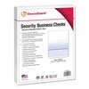 Docugard Security Paper Check, 24 lb., Blue, PK500 04517